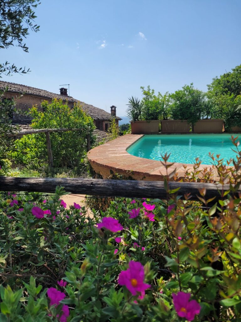 The pool at La Gavina