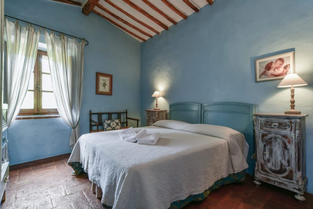 A bedroom at La Gavina